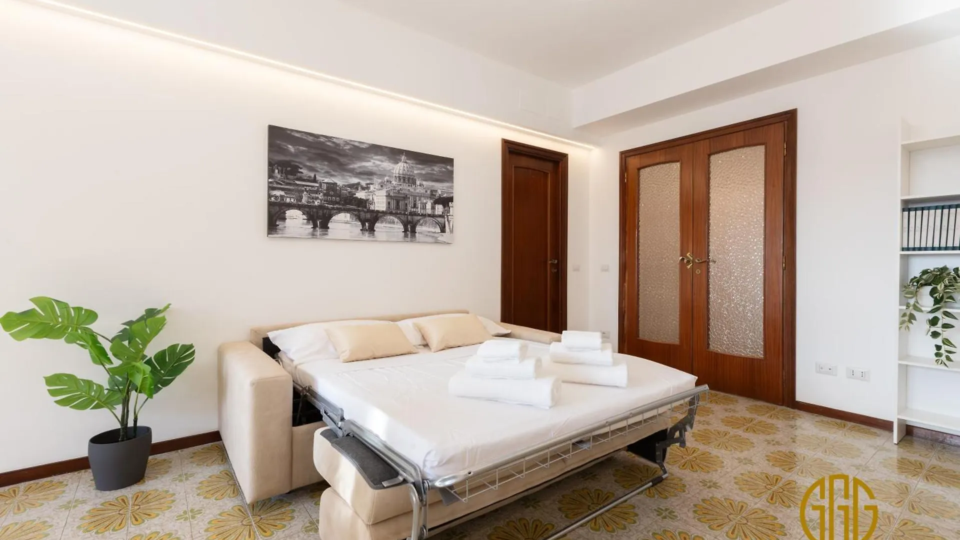 公寓 Alle 3G - 10Min To Center, A-C, 2 Baths, Terrace 罗马 意大利