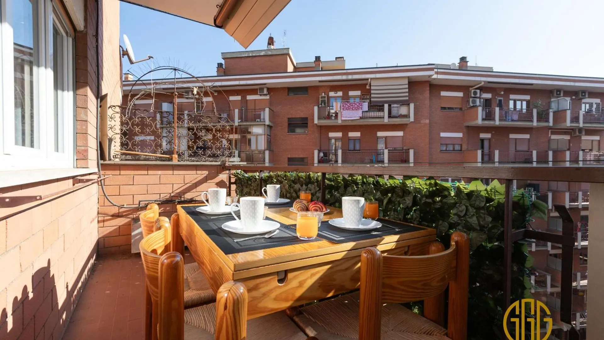 Alle 3G - 10Min To Center, A-C, 2 Baths, Terrace 罗马