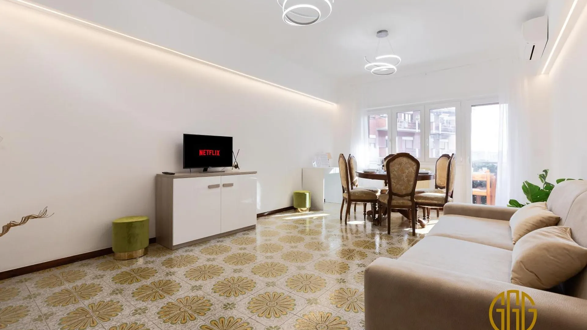 Alle 3G - 10Min To Center, A-C, 2 Baths, Terrace 罗马