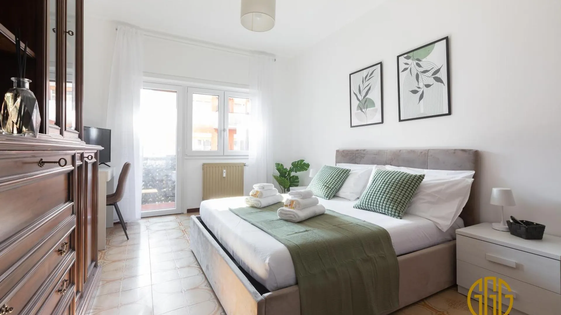 Alle 3G - 10Min To Center, A-C, 2 Baths, Terrace 罗马 0*,  意大利